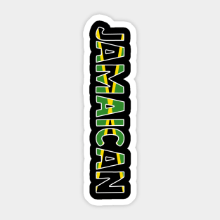 Jamaican Jamaica Flag Sticker